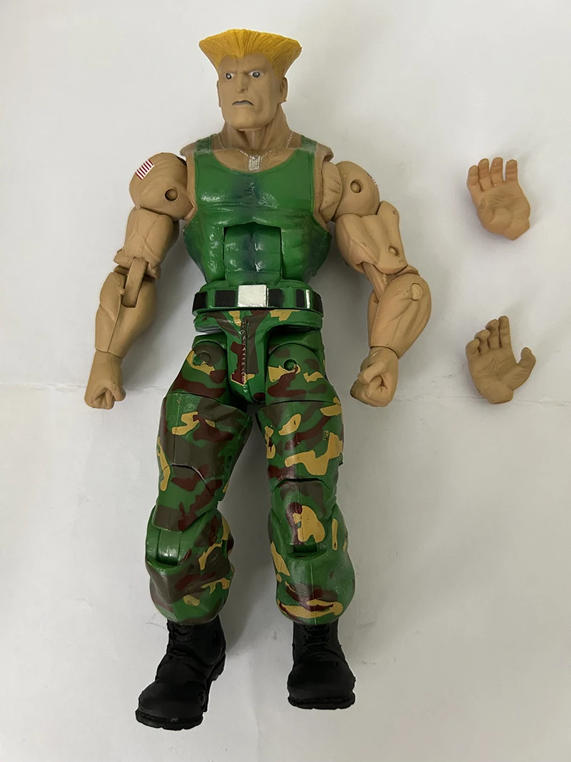 16Cm Street Fighter Neca Ryu Ken Chun Li Guile Gouki Anime Action Figure Game Afgeleide Karakter Beeldje Beweegbare Model speelgoed