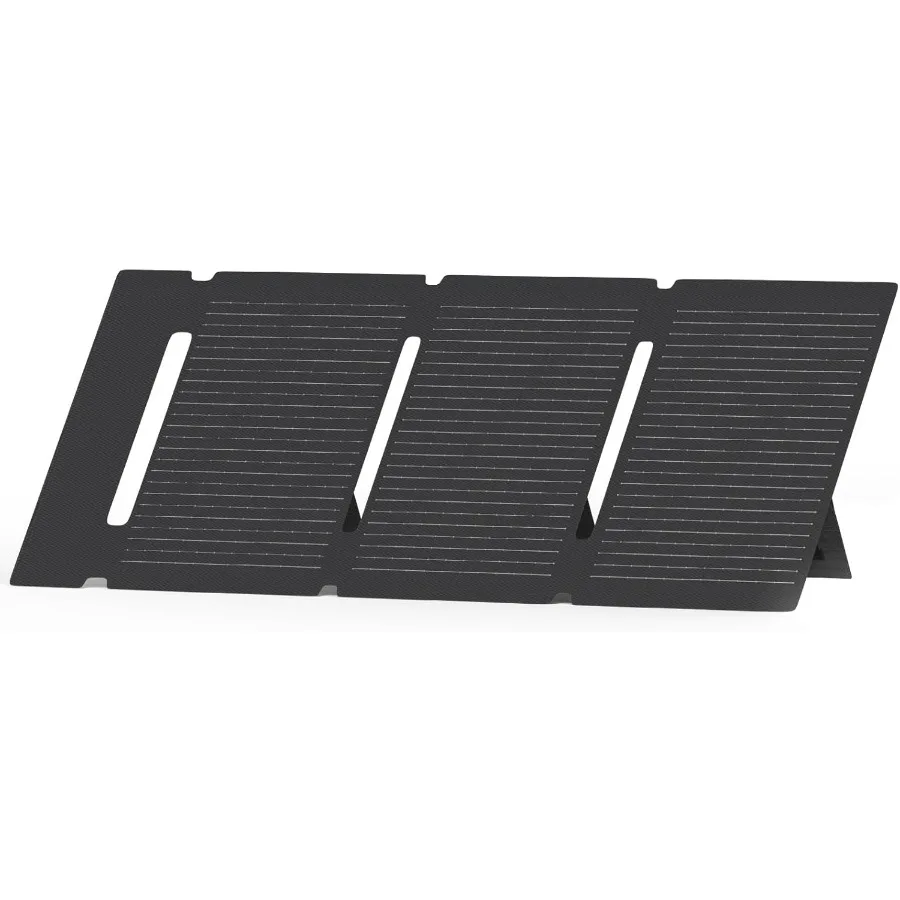 

30W Portable Solar Panel Chargers with QC3.0 18W USB-A and USB-C Output Foldable Compact Design with ETFE Material IP67 Waterpr