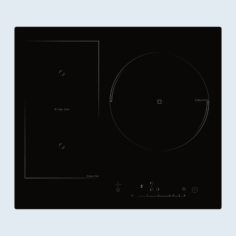 The appliance has a built-in induction cooker for home use