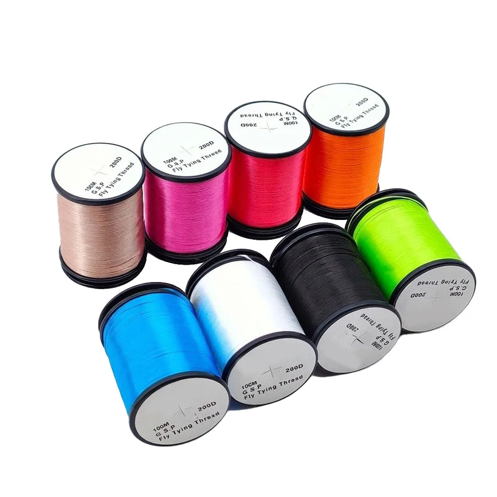 Polyethylene Fiber Thread Fly Tying Thread For Bait Customization High Strength Construction Easy To Handle Secure Tying