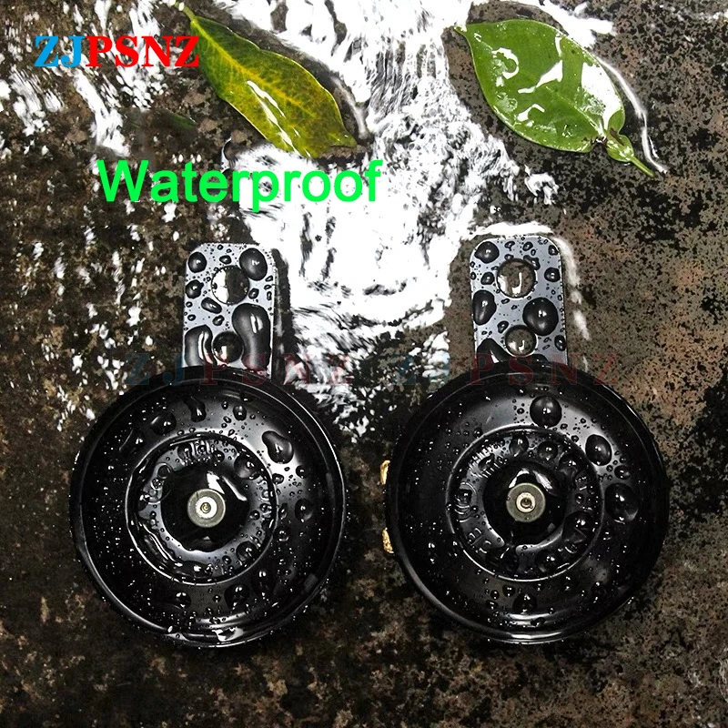 Universal Roller Horn 6V 12V 24V 36V 48V 60V 72V E-Bikes Motorrad elektrische Hupe Kits 110db Wasserdichte Runde Laute Horn Lautsprecher – Detail 34