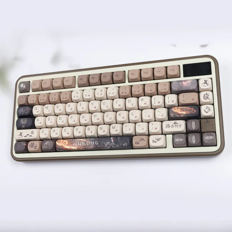 Imagem -05 - Wukong-gmk Pbt Keycaps para Teclado Mecânico Dye Sublimation Gaming Keycap Perfil Moa Personalizado 140 Chaves por Conjunto