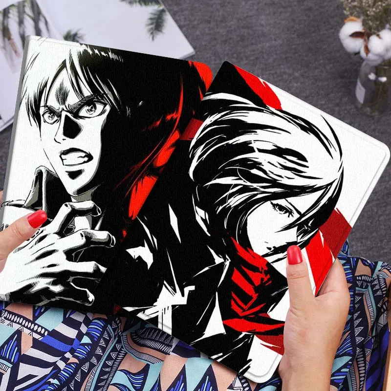 

Anime Attack on Titan Gift Tablet Case For Lenovo Xiaoxin Legion Pad Tab Pro GT Y700 Gen4 2 11 P11 M10 K10 3rd Plus Gen