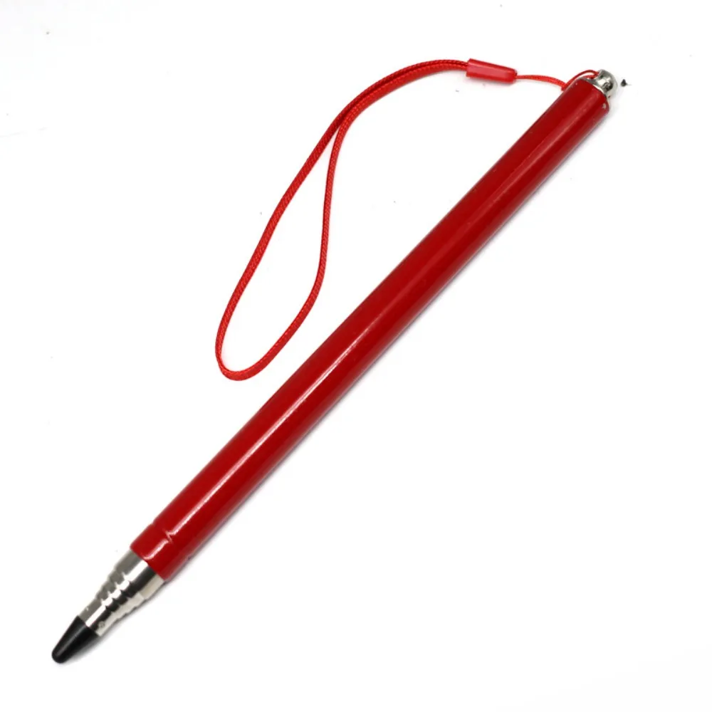 1pc Stainless Steel Teacher Pointer Retractable Multi-Functional Vision Test Pointer Stick with Lanyard Retractable Pointer