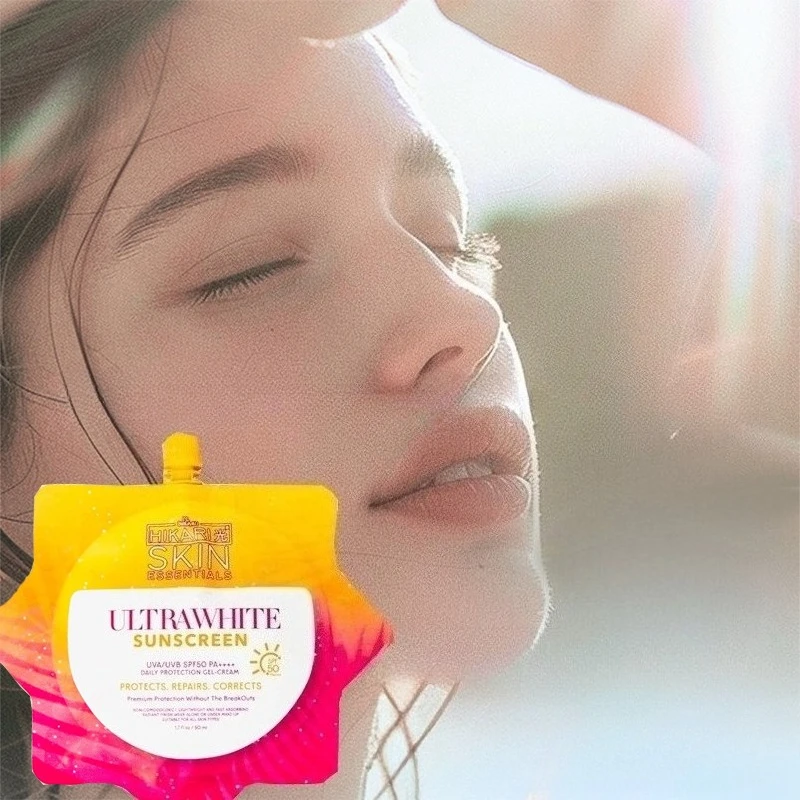 

Whitening Sunscreen is suitable for all skin types whitening sunscreen brightening easy to apply waterproof & sweatproof SPF50+