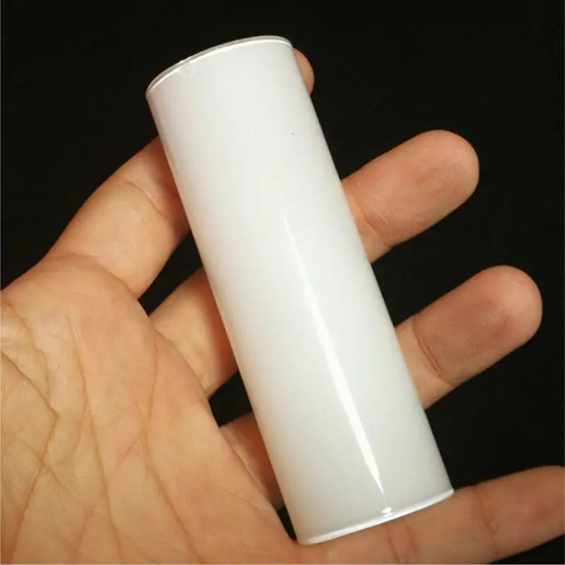 

Crystal Chandelier Parts Milk White Glass Tube Candle Pendant Light Arm Cylinder Straight Pipe Fittings