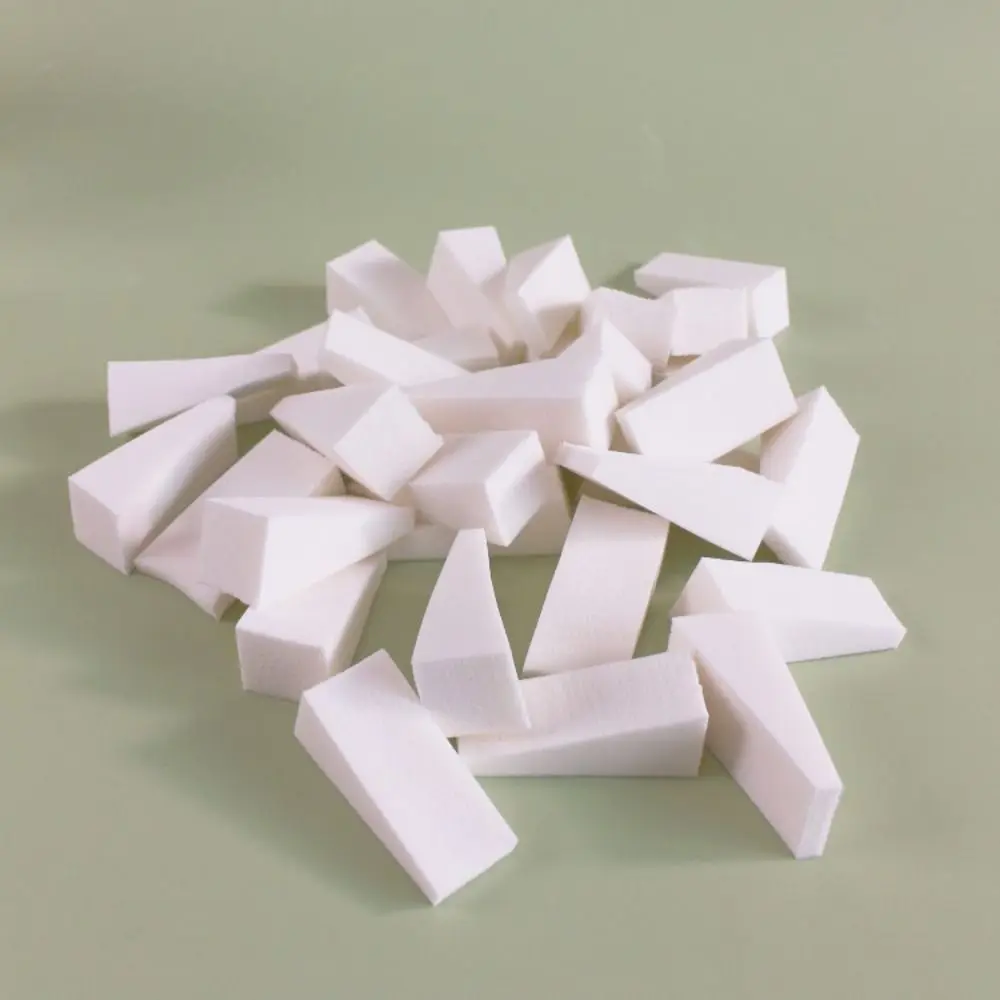 Spugna per trucco portatile a triangolo morbido, soffio per cipria liscio asciutto e bagnato, spugna per fondotinta liquido, mini soffio cosmetico di bellezza