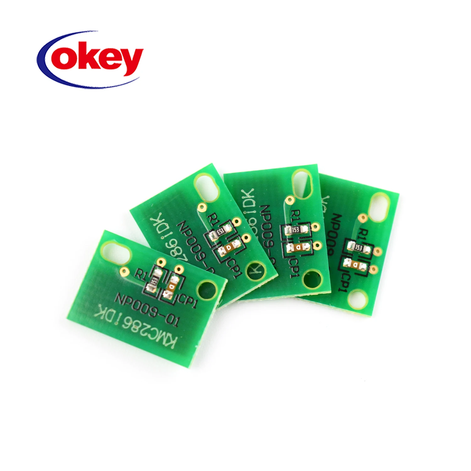 10 Uds 80K DR218K Chip de cartucho de tambor para impresora Konica