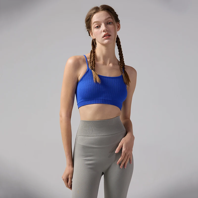 

Sports Yoga Bra for Women Suspenders Corsets High-elastic Fitness Tight Bodysuit Thread Bra Quick-drying Tank Tops Running Wear