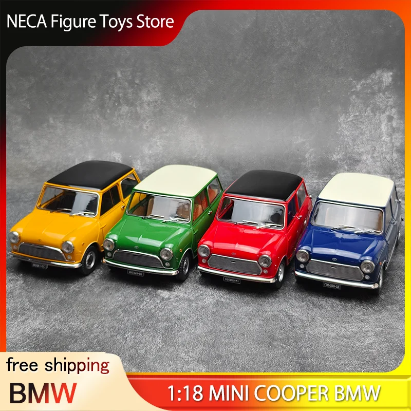 

Mitica Bmw Mini Cooper 1:18 Scale Alloy Diecast Car Model Collectible Display For Model Collectors Home Desktop Decoration Toy