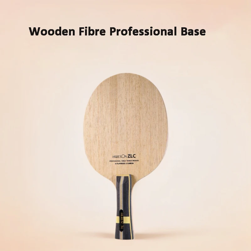

Нижняя пластина для настольного тенниса Huieson ZLC, 5-слойная, 2-слойная, из чистого дерева, ZL Fiber, профессиональная тренировочная ракетка PPQ для одиночного падель