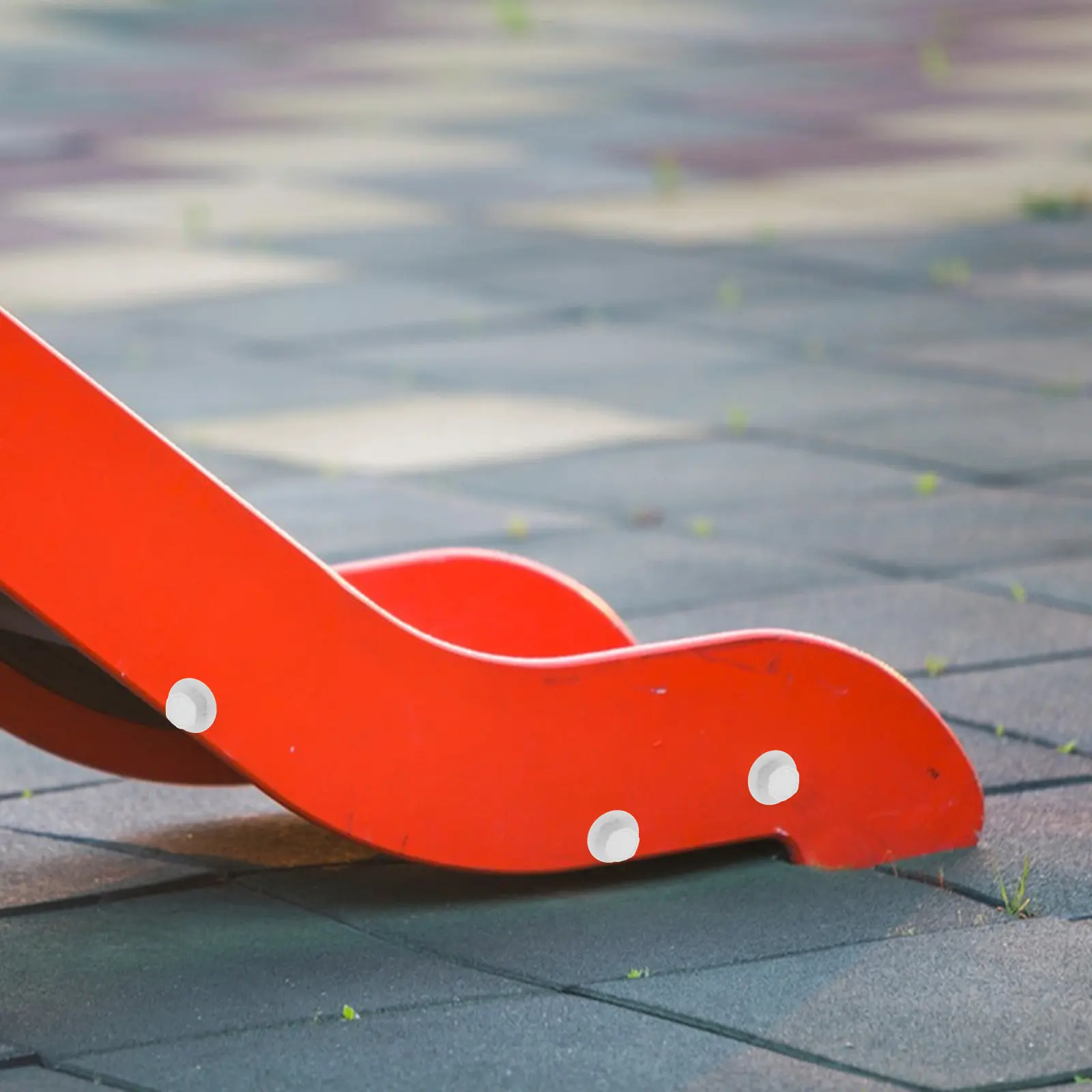 

2 шт. Защитные колпачки для винтов на детской горке, простые в установке, из прочного пластика, безопасный дизайн, аксессуары для детских площадок