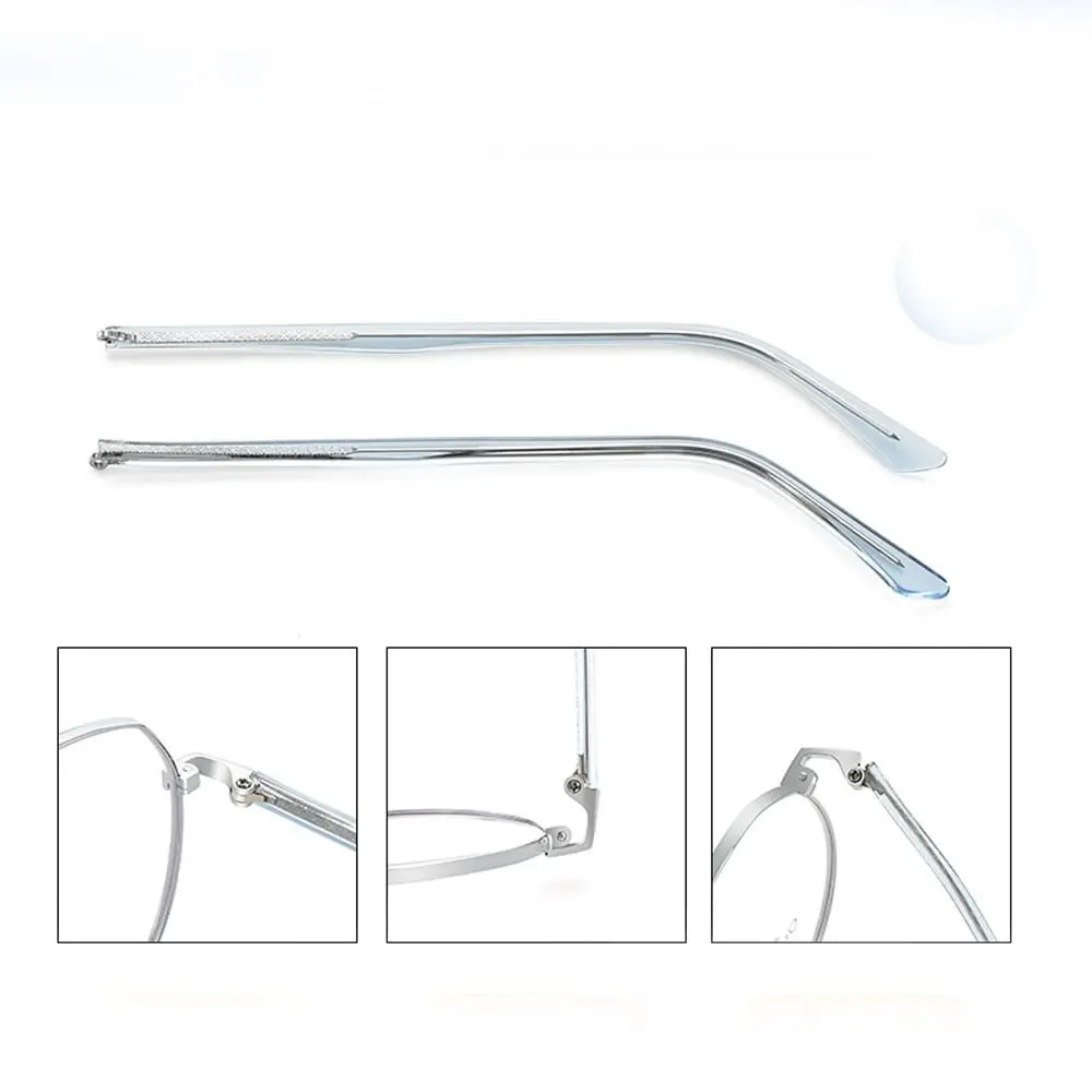 Repair Tools Anti-slip Metal Transparent Ear Hook Sunglasses Arm Replace Glasses Temples Replacement Glasses Replacement Leg