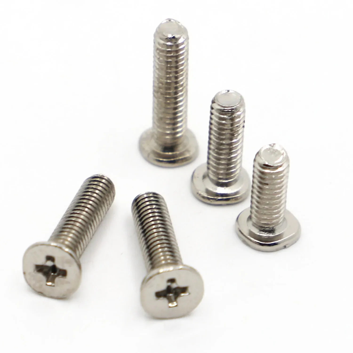 M2 M2.5 M3 M4 ニッケル鋼薄型十字ワッフルヘッドCMラップトップネジ