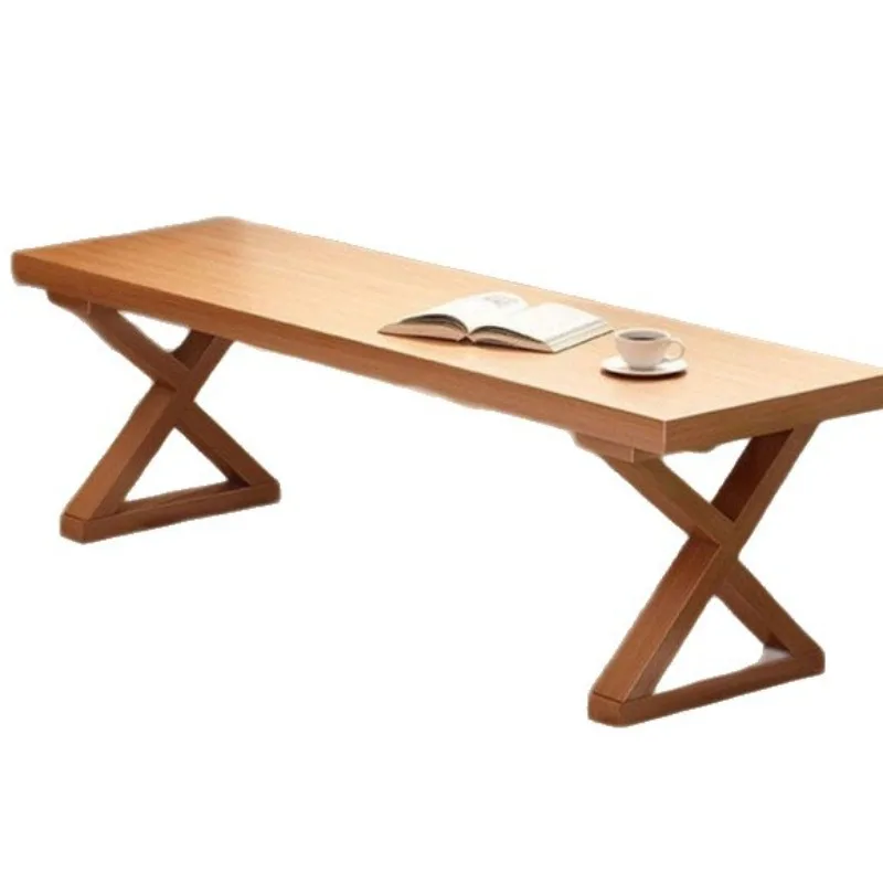 

Solid wood bench wooden household dining table Chinese shoe change