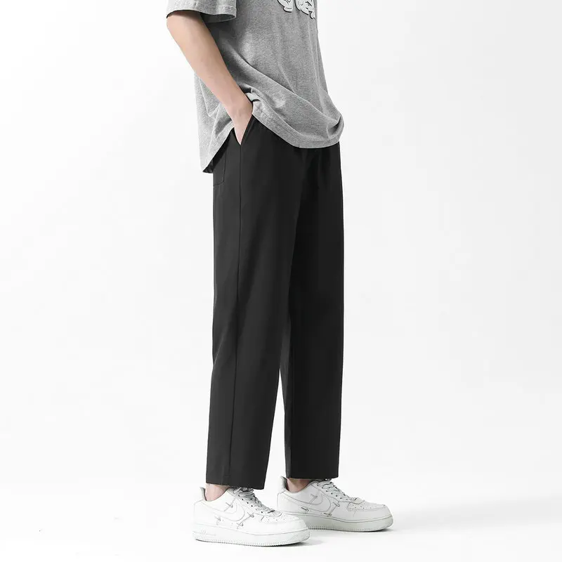 

Men Wide Leg Pants Casual Korean Joggers Sweatpants Streetwear Hip Hop Casual Men Woman Harlan Pants Spring Summer Trousers