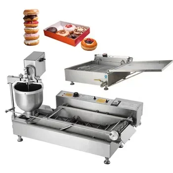 

Gas Electric Fryer Automatic Mochi Donut Doughnut Making Machine