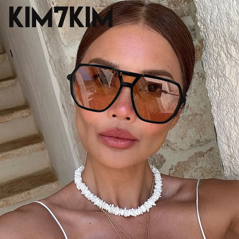 

Vintage Oversized Square Shield Sunglasses Women 2025 Luxury Brand Metal Frame One-Piece Eyewear Outdoor Sun Glasses Shade UV400