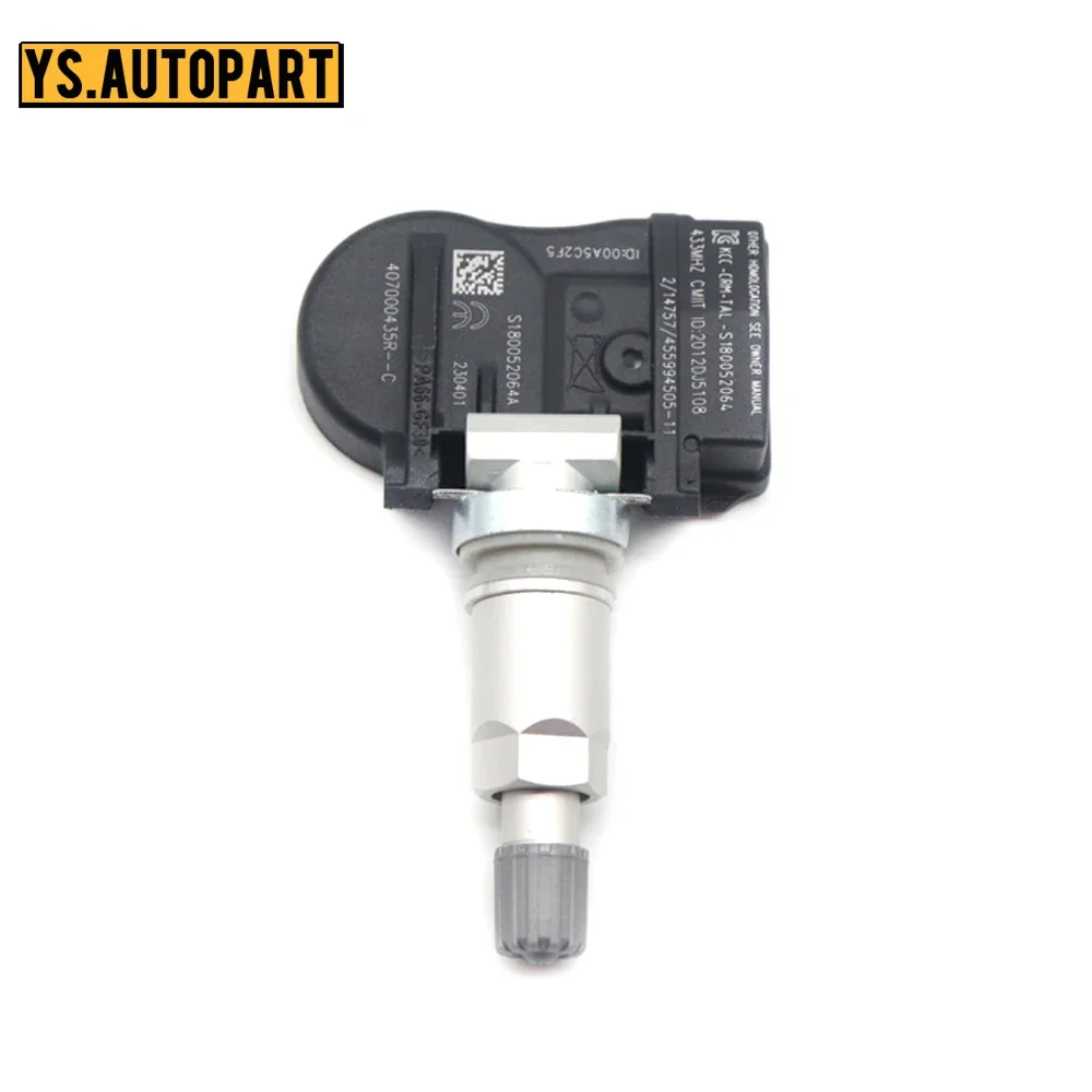 407000435R CAR TPMS Tire Pressure Monitoring Sensor For Renault Fluence Laguna Latitude Megane Scenic Zoe 2008-2022 433MHz