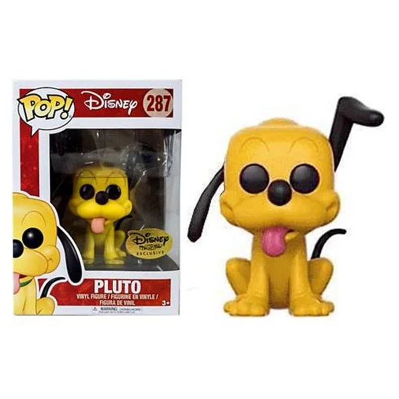 2024 New FUNKO POP Cute Cartoon PLUTO #287 Figure Toys Collection Model Acton Toy for Children Birthday Gift