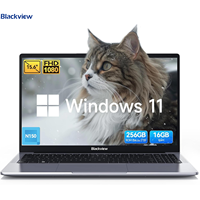 Blackview Acebook 6 Laptop 15.6 Inch for Business Students Quad-Core N150 (Better N95) up to 3.6GHz, 16GB RAM 256GB SSD Notebook