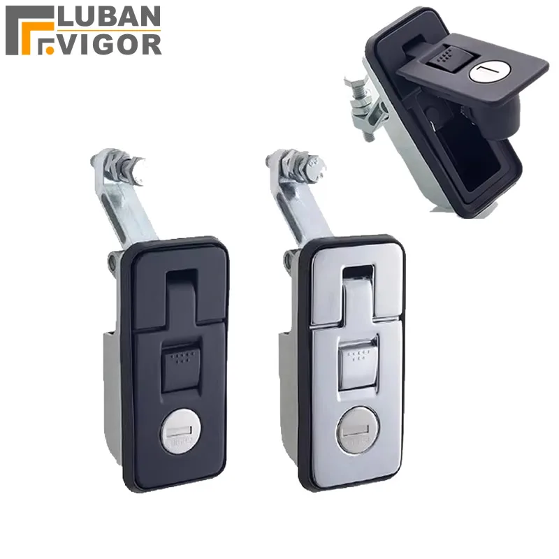 

Bounce lever cabinet lock MS718 Vending cabinet lock Compressors car trunk lock Caravan RV Toolbox press lock zinc alloy