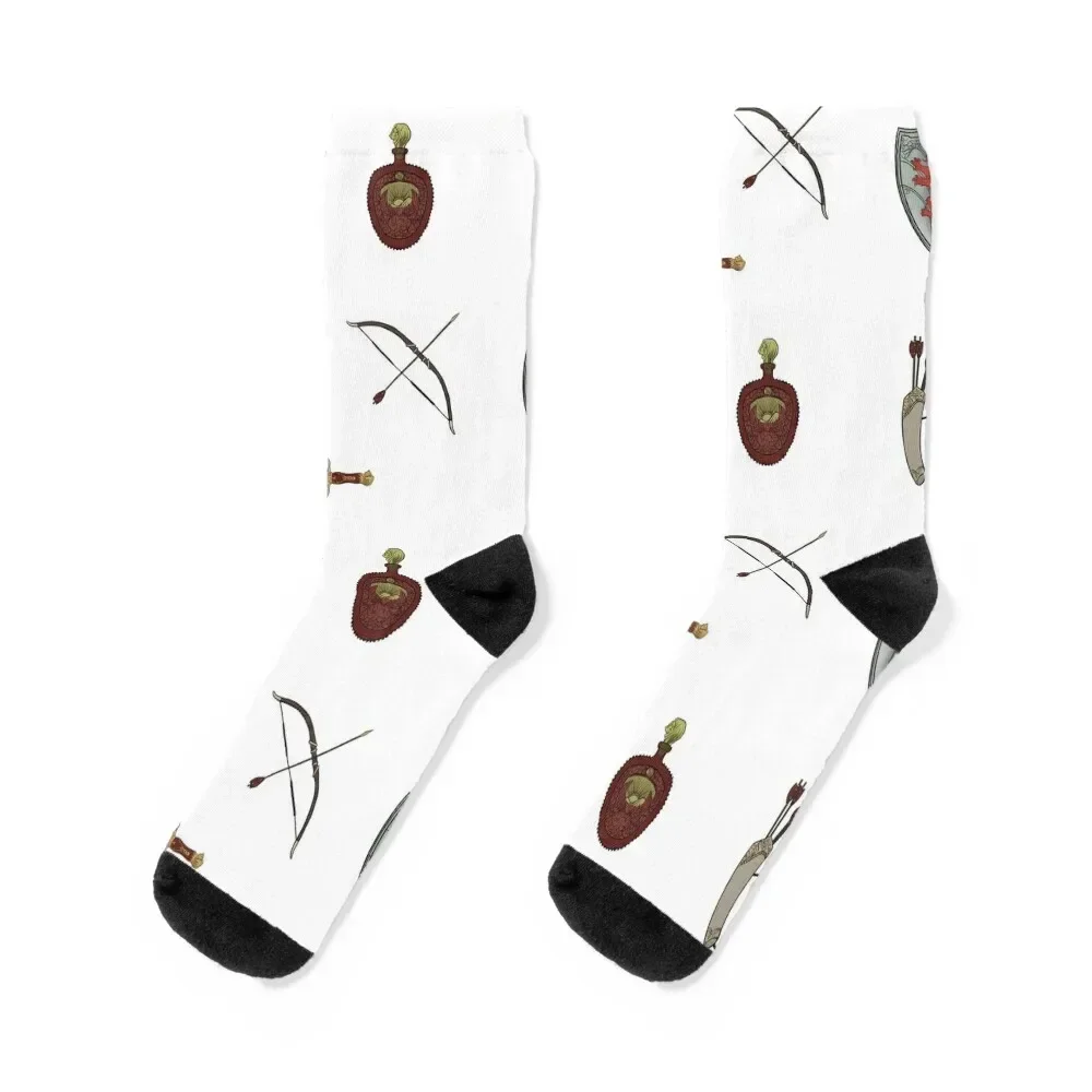 The Chronicles of Narnia - Santa’s gifts Socks Soccer soccer anti-slip Men's designer brand Socks Men Women's