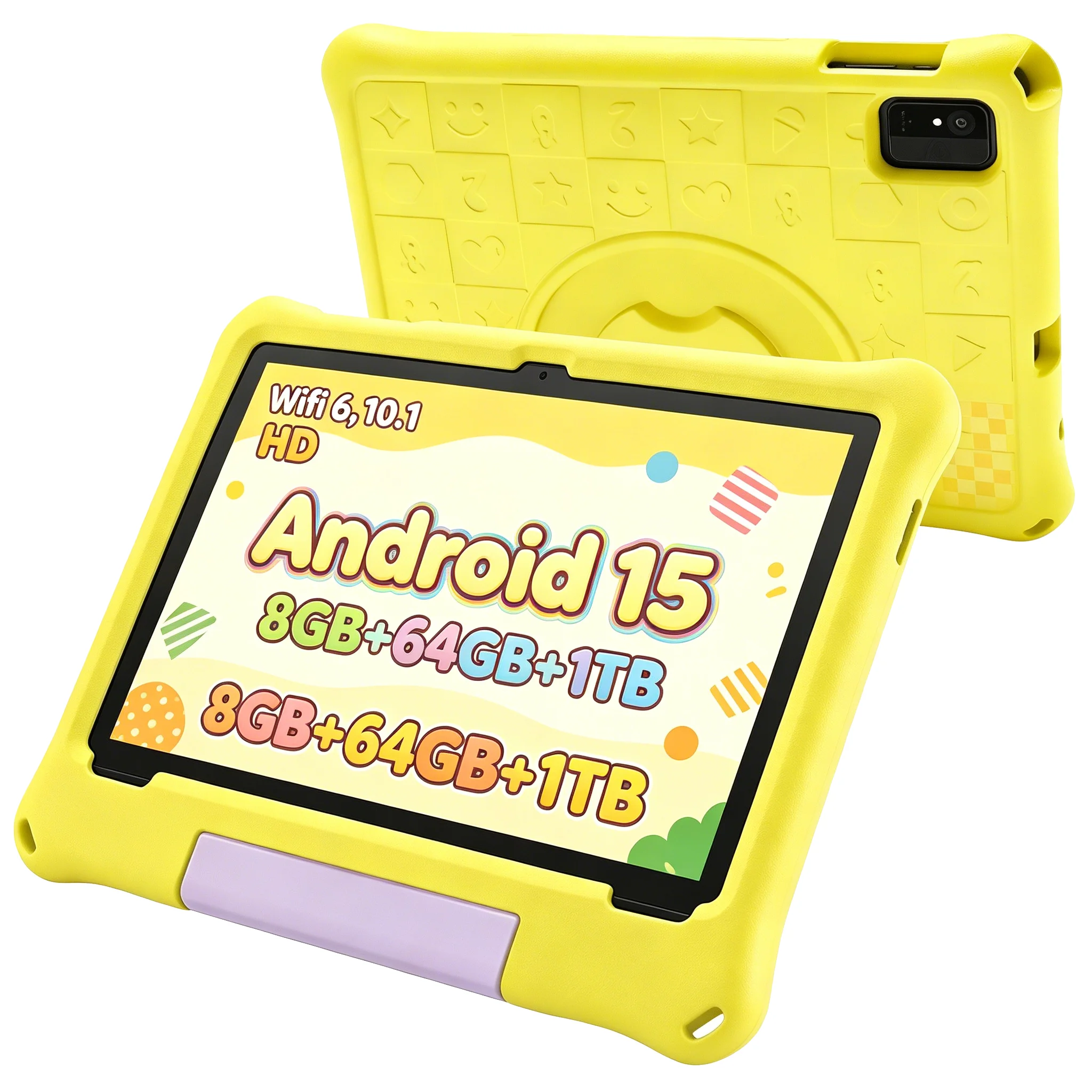 Paitanry Dropshipping Android Tablet 10.1 Inch Android 15 Octa Core 8GB RAM 64GB ROM HD IPS Screen Pad Student Learning Tablet