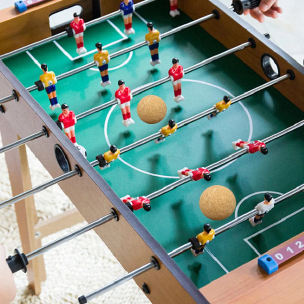 

3 шт., мячи для настольного футбола, аксессуары, износостойкие деревянные мини-мячи для декора детской комнаты, замена портативного игрового автомата