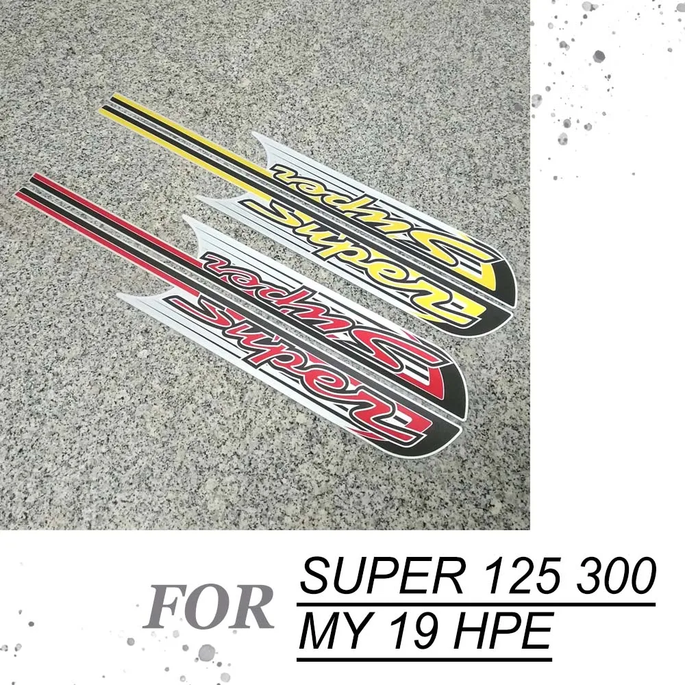 

MY19 Motorcycle For PIAGGIO VESPA GTS SUPER 125 300 MY 19 HPE Body Shell Decal Sticker