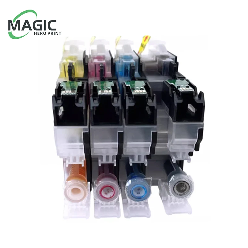 NEW 4Color LC424 Standard Compatible for Brother DCP-J1200DW Printer Ink Cartridges LC424 Multifunctional All-in-one Machine