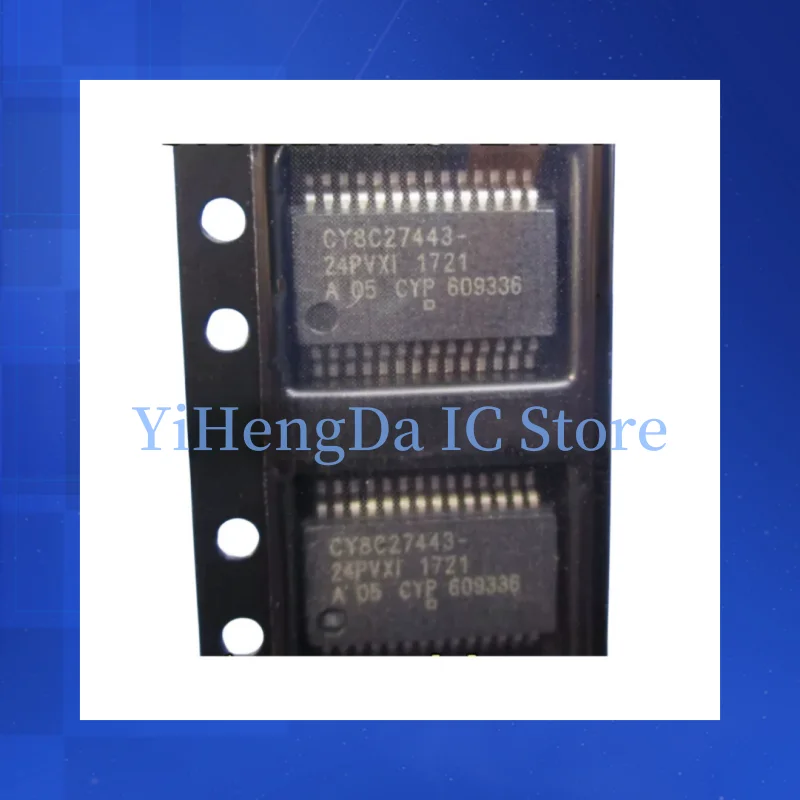 2PCS~10PCS/LOT CY8C27443-24PVXI SSOP28 100% New Original In Stock