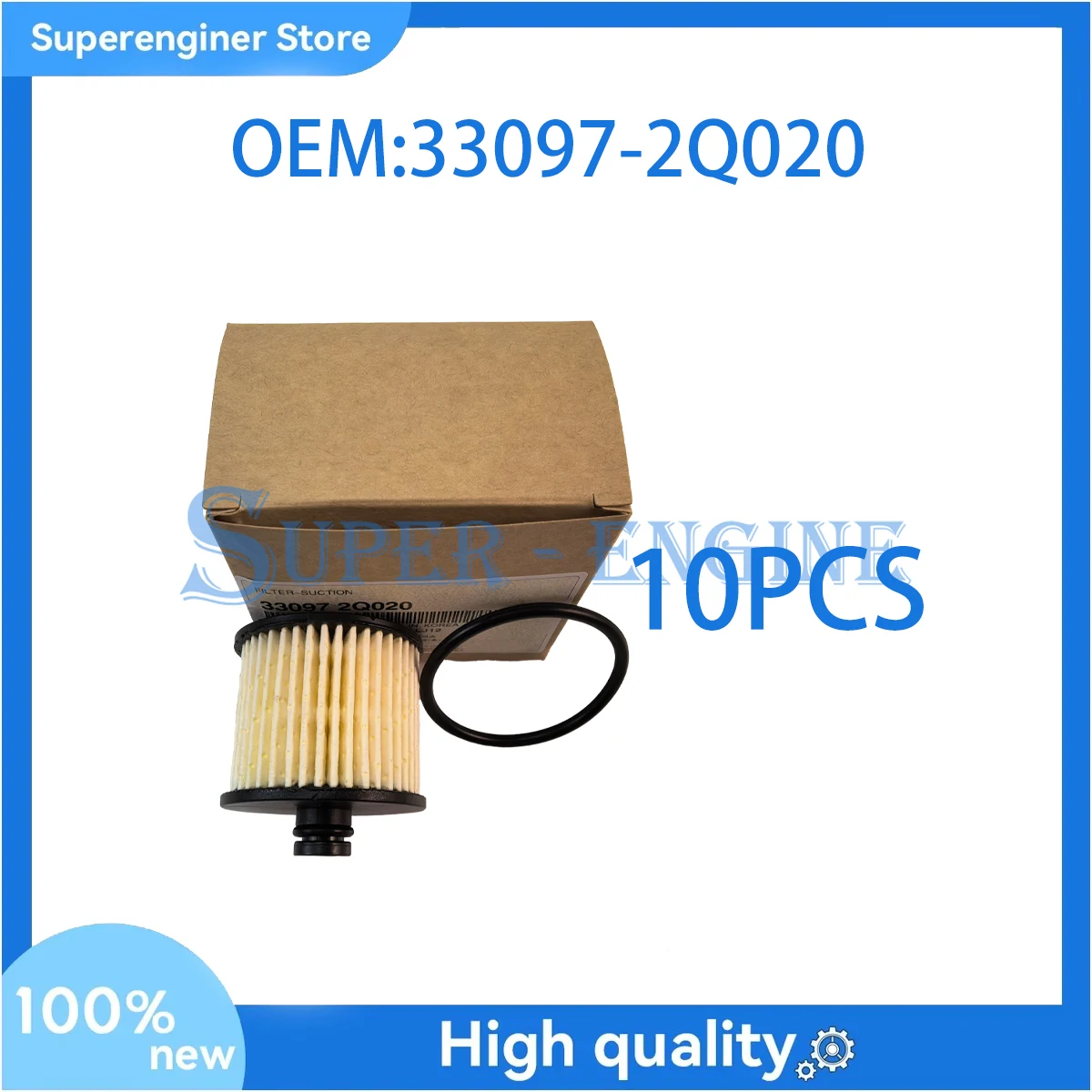 

10PCS 33097-2Q020 Fuel Filter For Hyundai Elantra Avate Hybrid 2010 2011 2012 330972Q020 33097 2Q020