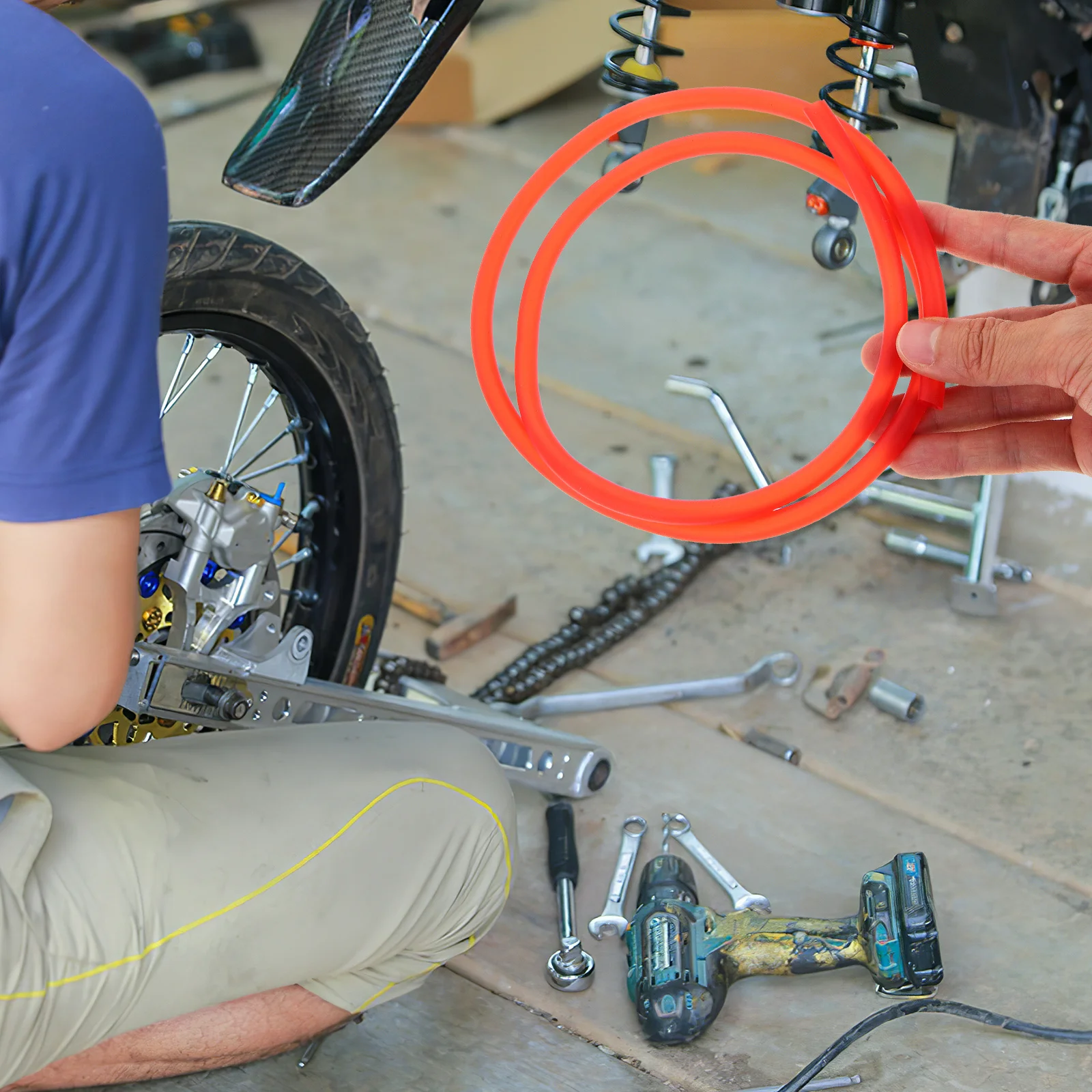 ติดตั้งง่าย ท่อเชื้อเพลิงรถจักรยานยนต์ สายยาง ทนทาน ทนต่อการสึกหรอ ใช้งานได้หลากหลายรุ่น เชื่อถือได้