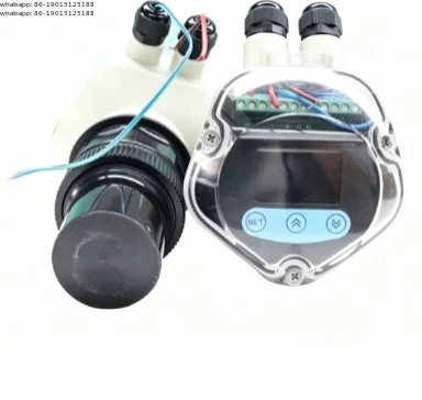 Explosion-proof intelligent ultrasonic level gauge Plastic liquid crystal display Water tank level sensor