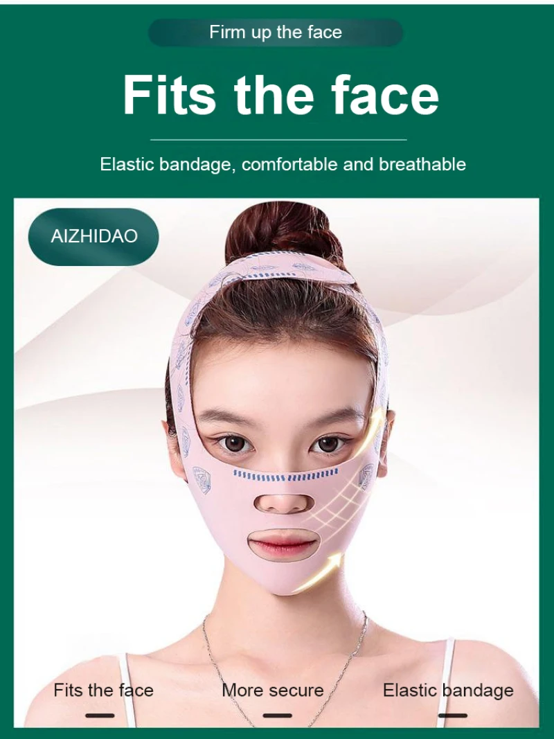 Face Firming Sticky Mask Facial Sculpting Lifting Bandage Night Sleep V Face Beauty Instrument