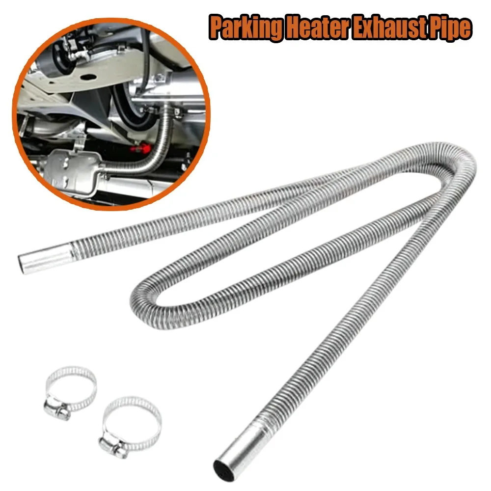 

25mm Caliber Parking Heater Exhaust Pipe Air Heater Smoke Pipe For Truck Sedan Large Car Vehicle Heater Exhaust Hose Accessory