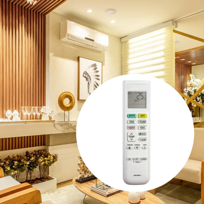 Premium Remotes for DAIKIN ARC480A1 Air Conditions Remote Control Comfortable to Hold Controller Convenient to Operate