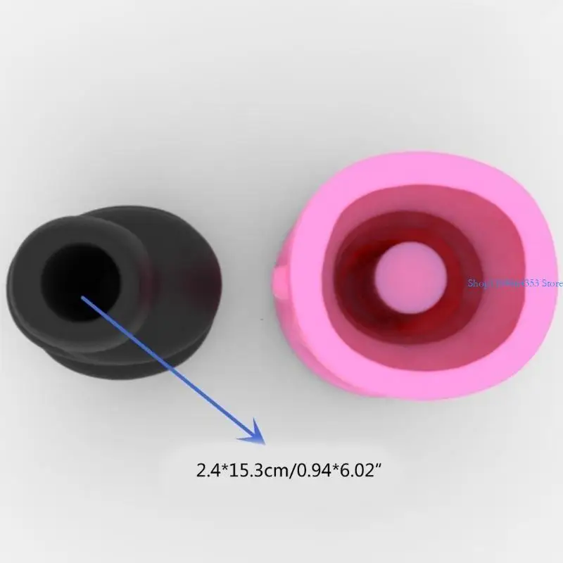 

Silicone Mold DIY Shaped Vase Moulds Unique Craft Mould Stylish Container Molds Silicone Material for DIY Crafts