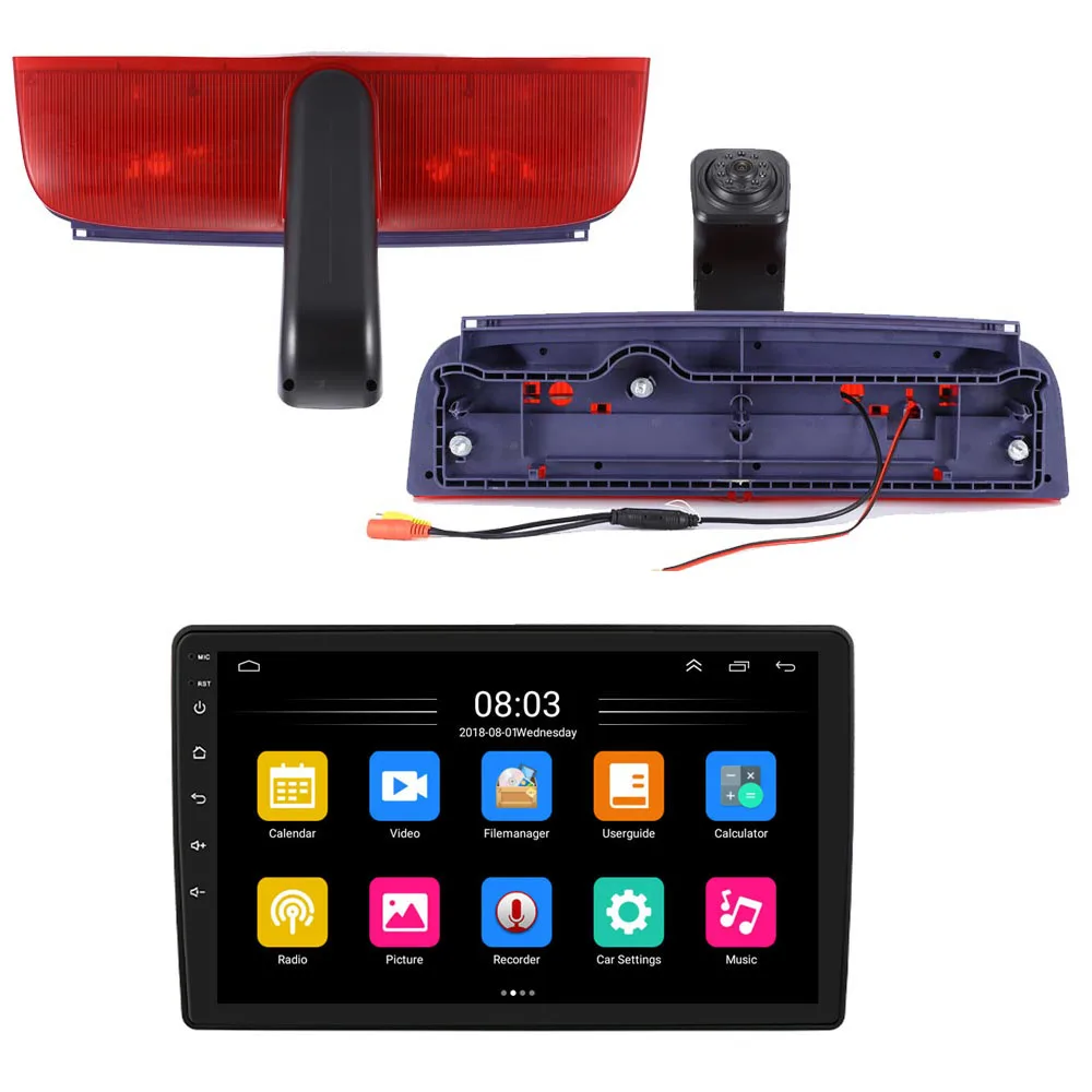 with Carpaly GPS Car Radio RDS Android Auto Navigation+HD camera For Ford Transit MK2 Connect2 II/ XL Cargo Titanium Passenger