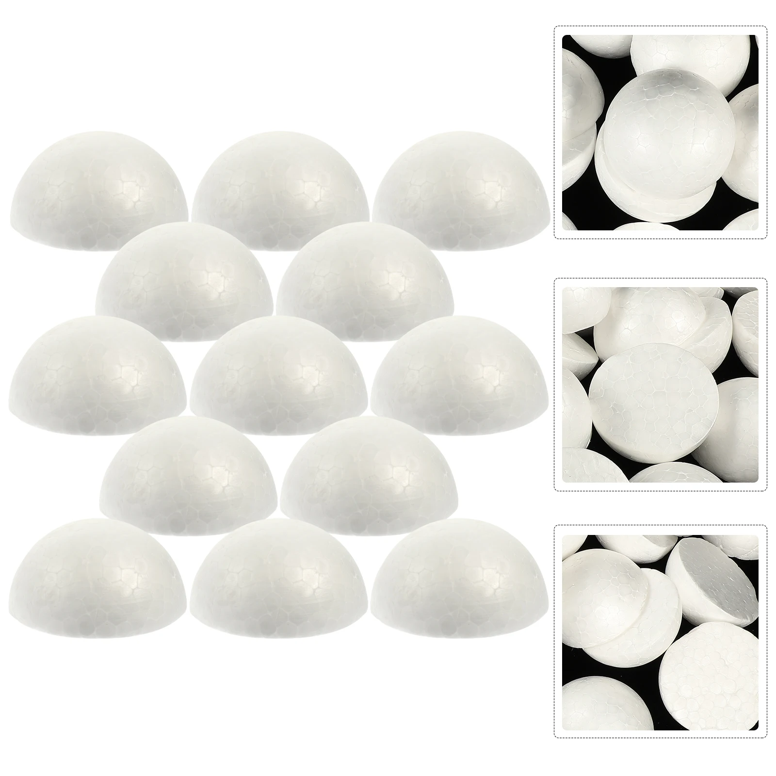 

30pcs Foam Balls Craft Diy Decoration Wedding Party Supplies Blank Mini Foams For School Projects Handmade Ornament Shape