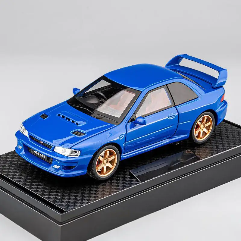 JDM 1/32 Subaru Impreza WRX STI Rally Supercar Diecast Model Alloy