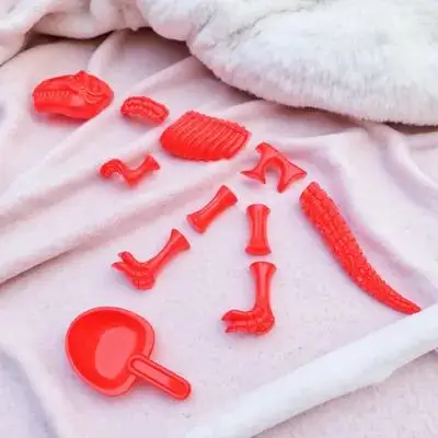 1 set di stampi per sabbia per dinosauri Set da gioco da spiaggia premium Creatività per bambini Immaginazione Strumenti per lo sviluppo della socializzazione per divertimento con la sabbia