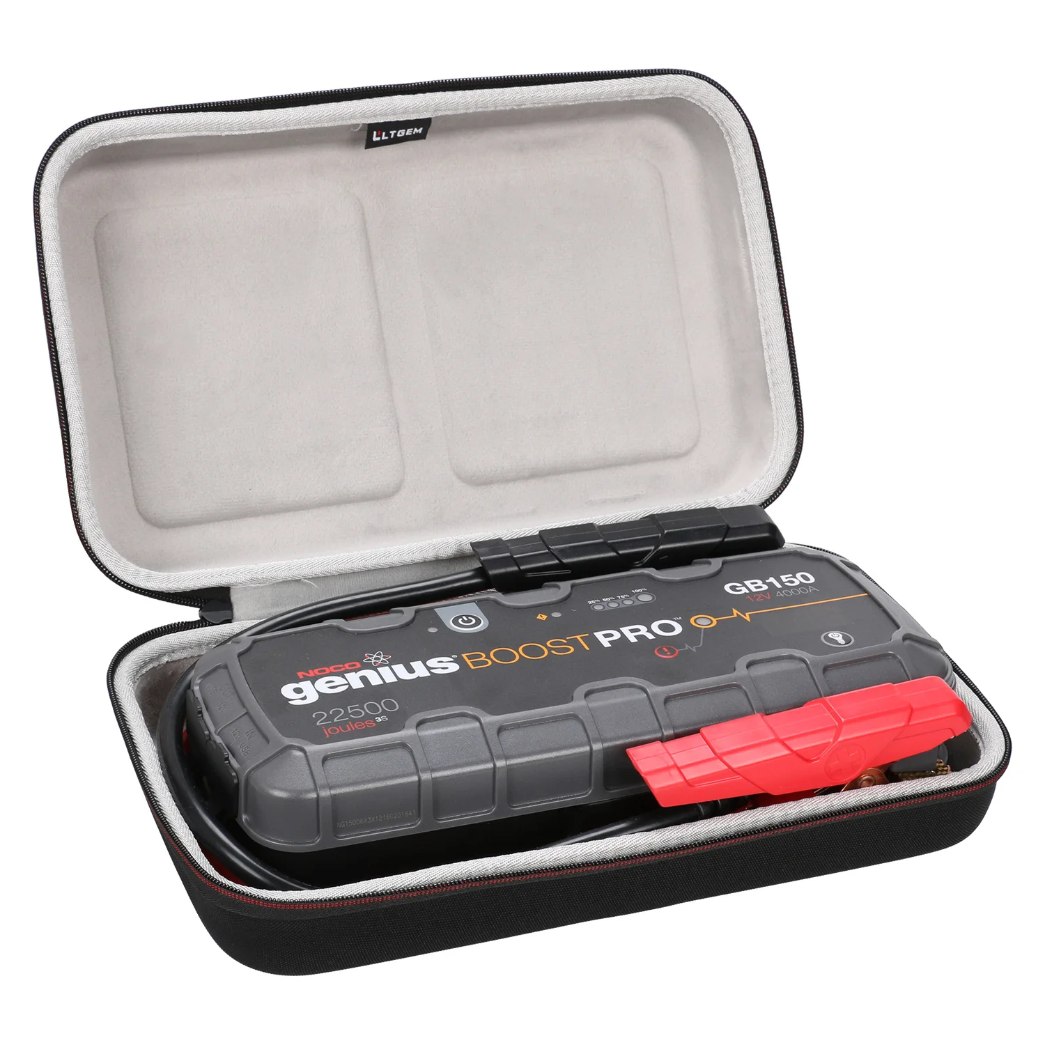 genius boost jump box NOCO Genius Boost Plus 1500 Amp UltraSafe Jump Starter & Power Pack USB Ports Worklight, GB50