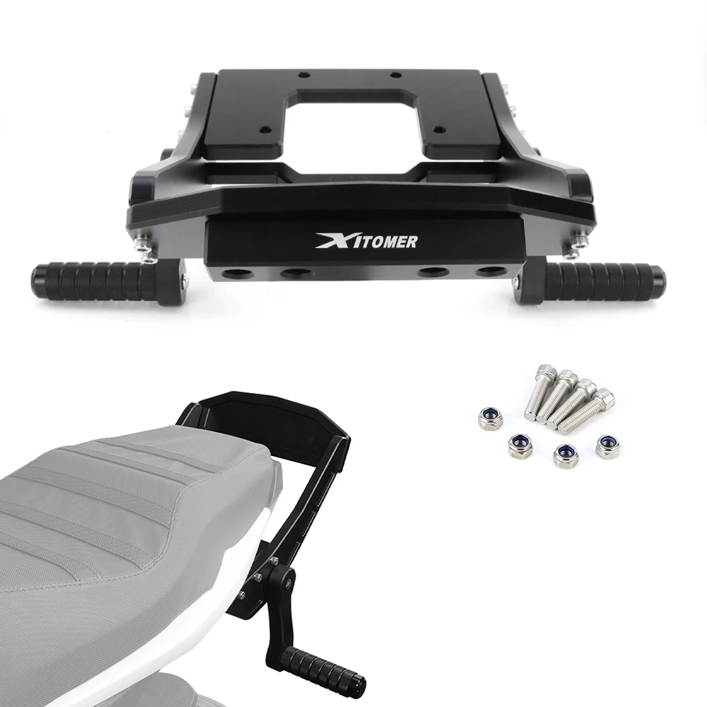 

Rear Footrests Subcage and 12 bar 12 o'clock For Honda Grom 125 MSX125 2016-2020 Motorcycle Adjustable Sub Cage with Scrape Bars