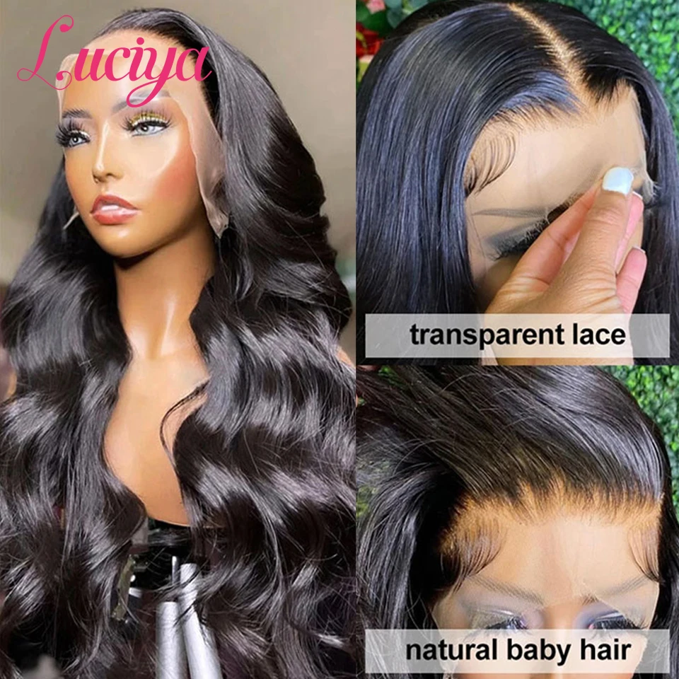 Body Wave HD Lace Front Wigs Human Hair 13x4 13x6 Transparent Lace Frontal Human Hair Wigs Glueless Wig 5x5 HD Lace Closure Wigs