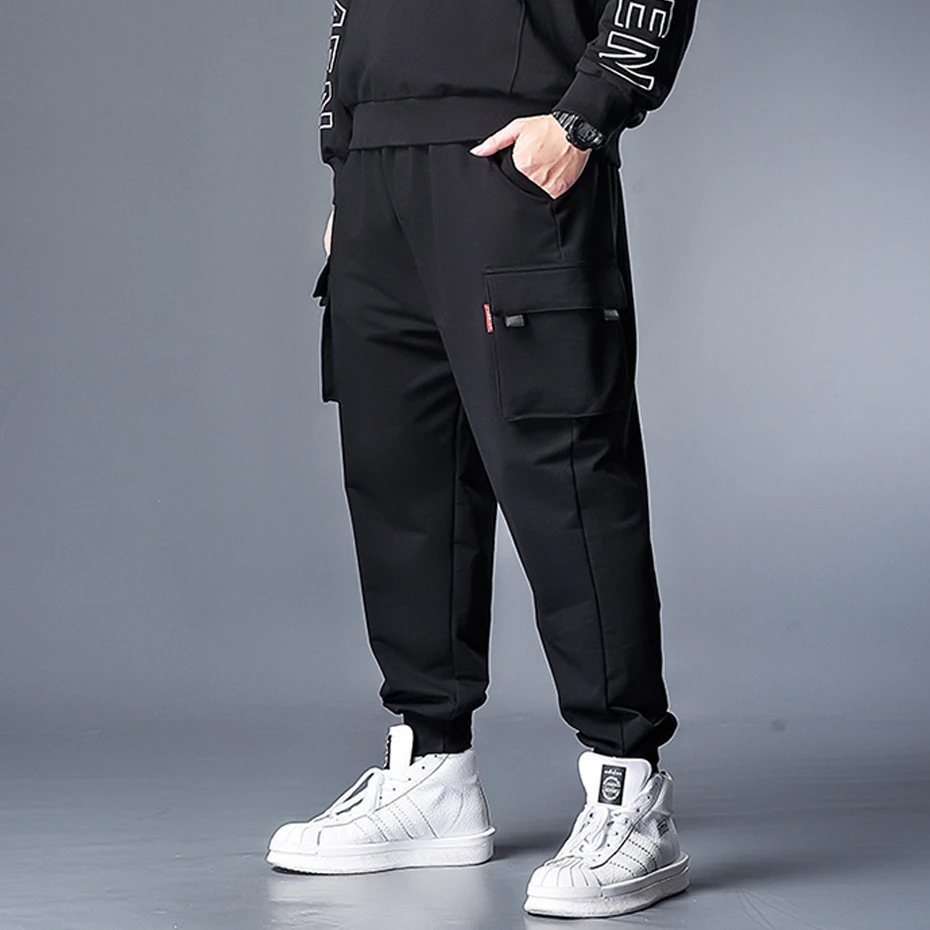 Jogger Pants Men Plus Size 7XL Fashion Casual Track Pants Elastic Waist Sweatpants Trousers Male Big Size 7XL