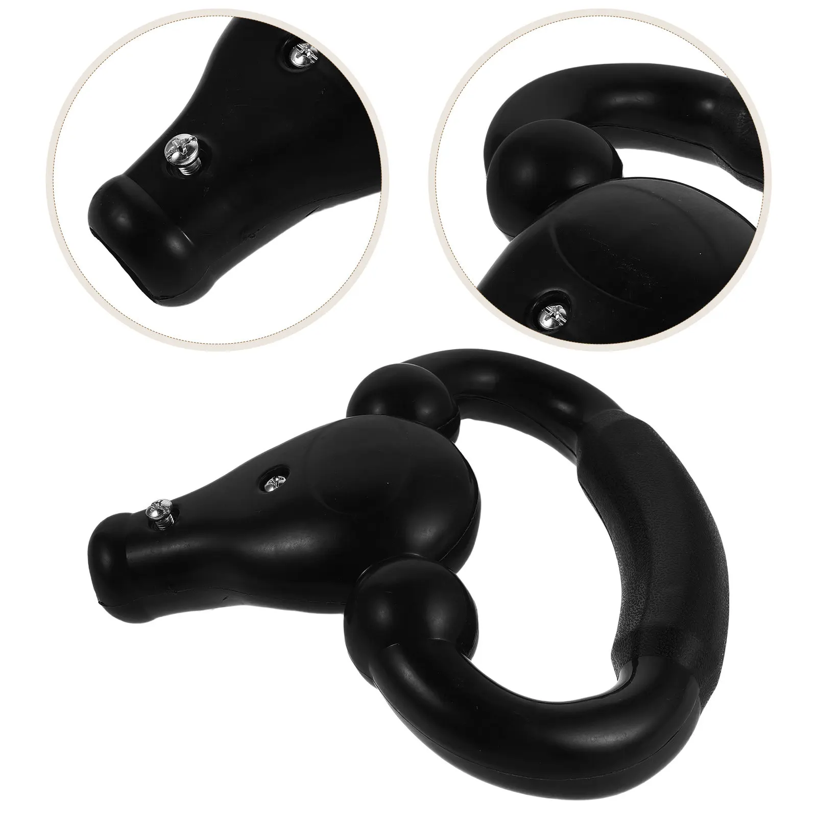 

Universal 22Mm Kids Tricycle Push Handle Rear Parent Handle Replacement Child Bike Learning Push Bar Attachment Black Toddler