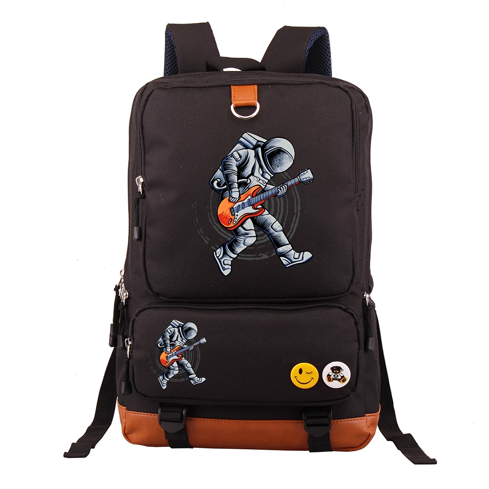 

2026 Popular Astronaut 4 Notebook Backpack Casual Business Travel Large Capacity Middle School Bookbag Student Double Shoulder C