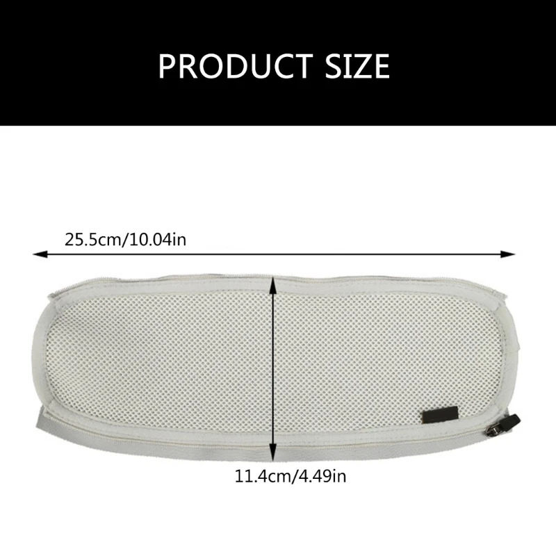 헤드밴드 커버 헤드폰 빔 보호대, 로지텍 G 프로 X 2 헤드셋용, 통기성 메쉬 원단 헤드밴드 보호